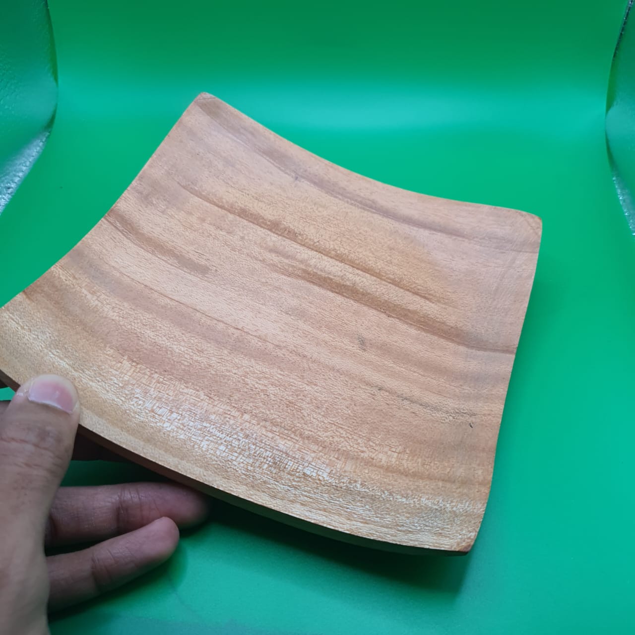 Wooden Pastry Saucer