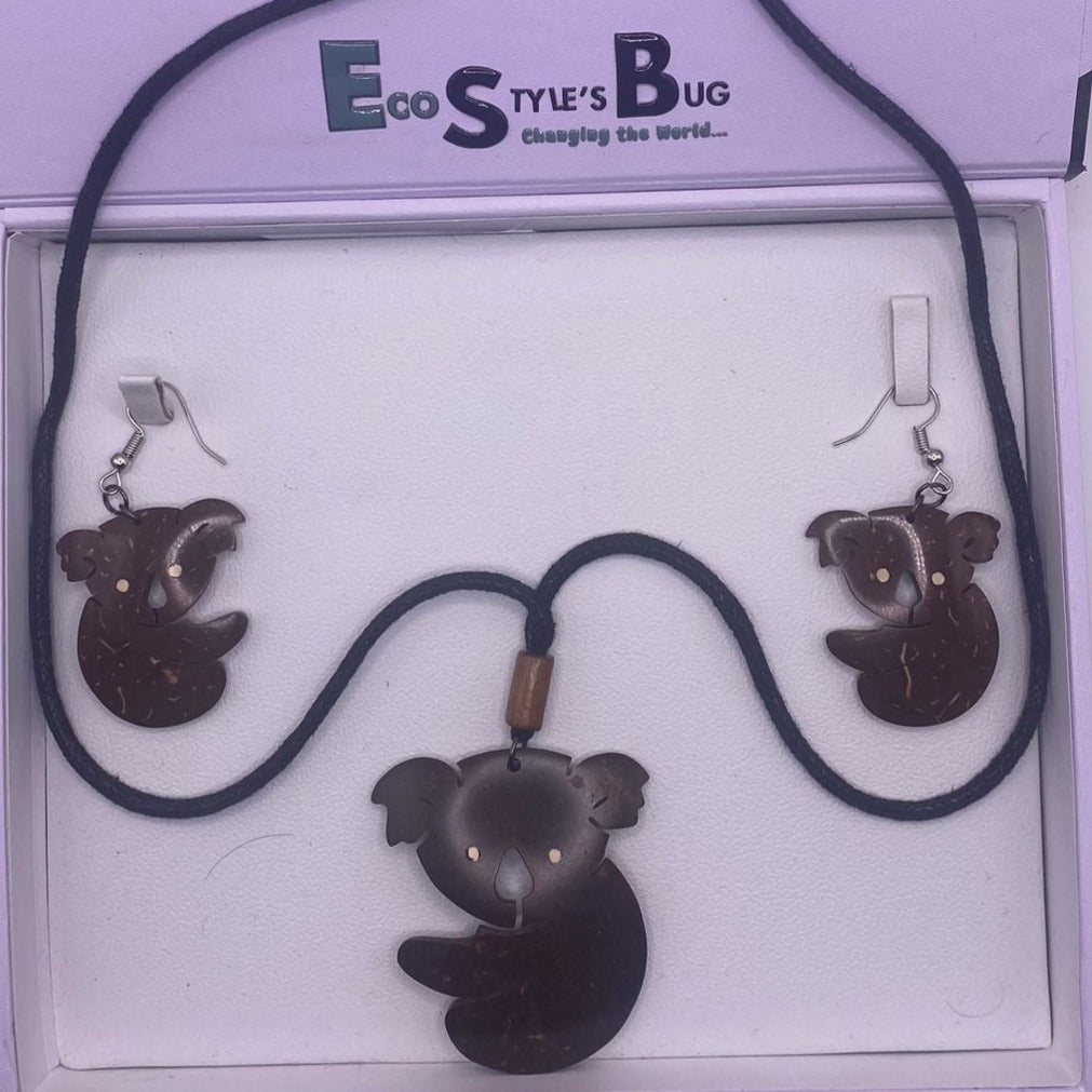 Koala bear Jewellery Set